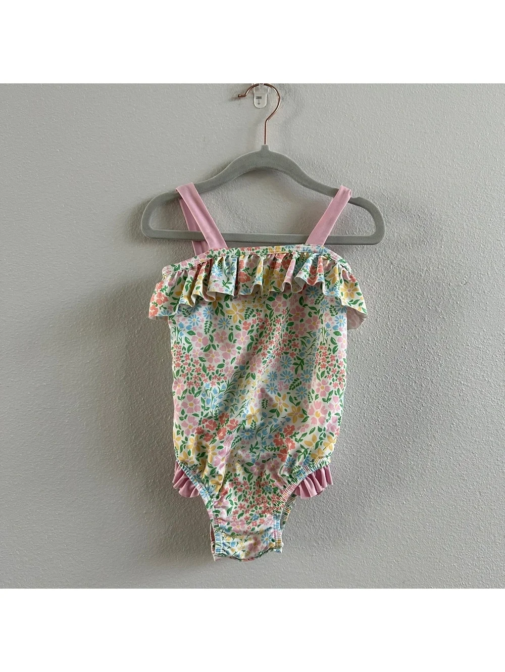 James and Lottie Ruffled One Piece Swimsuit size 3T